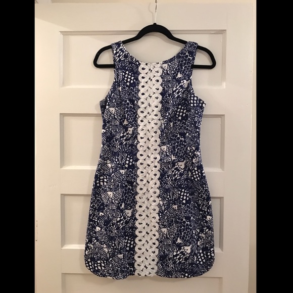 Lilly Pulitzer for Target Dresses & Skirts - Navy and white print shift dress